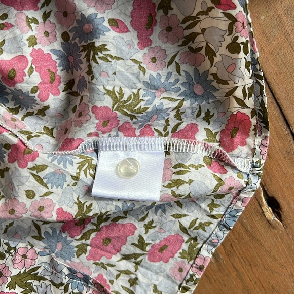 Lily rose pink liberty floral blouse - Picture 5 of 6